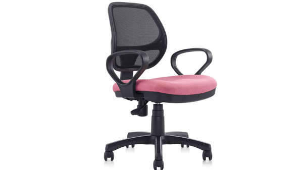 升降調節高度網布電腦椅子轉椅帶輪子靠背