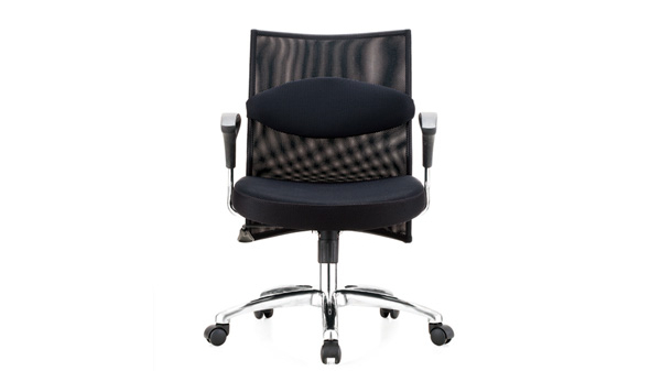 黑色網布透氣升降調節高度電腦椅子轉椅帶輪子