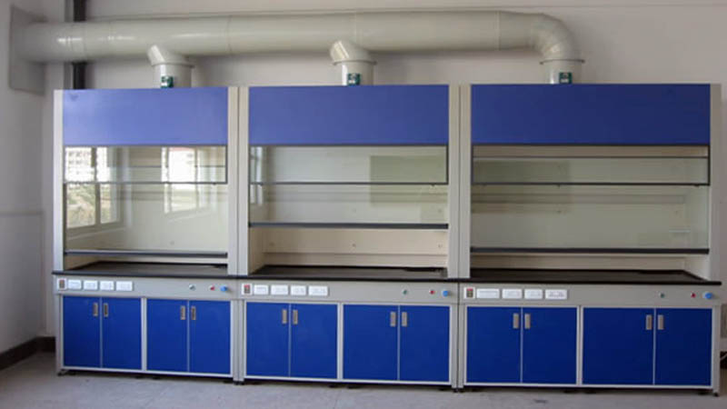 實(shí)驗(yàn)室家具鋼木結(jié)構(gòu)通風(fēng)柜通風(fēng)櫥廠家