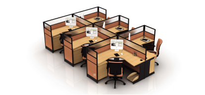 辦公屏風卡位辦公桌分類、尺寸及價格