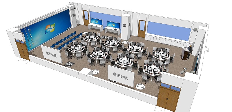智慧教室實驗室設計